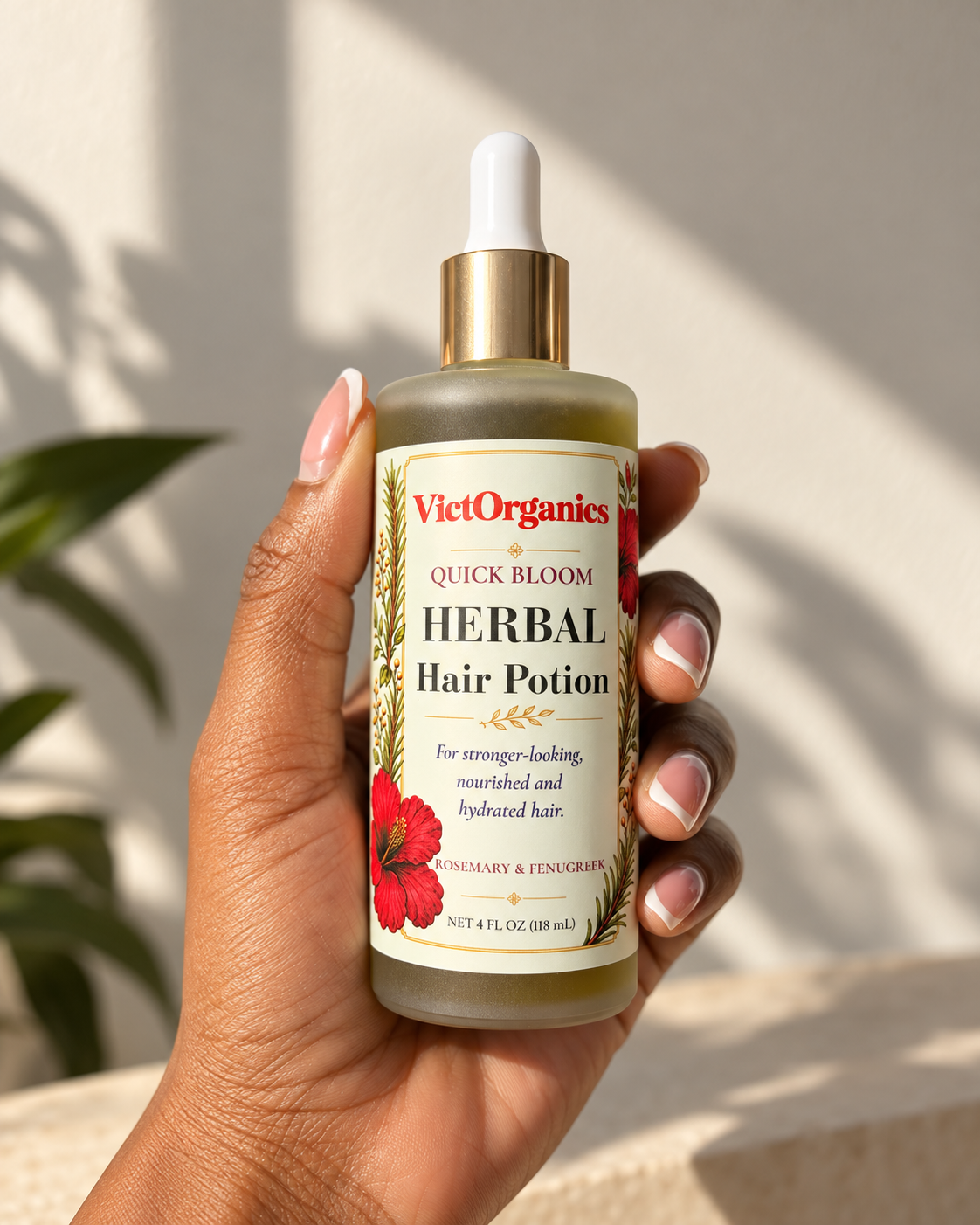 QUICK BLOOM Herbal Hair Potion